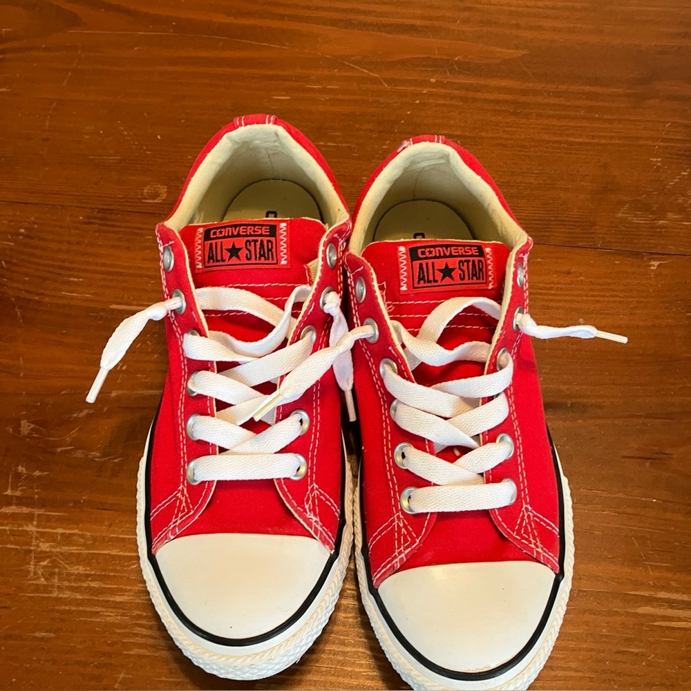 Converse Madison All Star Sneakers Red | Padded Tongue | Women’s 8 (Junior 6) - Picture 7 of 12